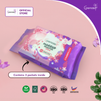 Caremate Makeup Remover Wipes 3 Packets x 8s