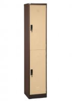 2 COMPARTMENT STEEL LOCKER 