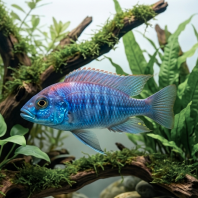 Electric Blue Hap Cichlid