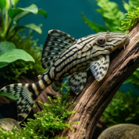 L191 Dull Eyed Royal Pleco