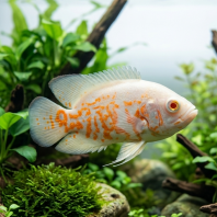 Albino Tiger Oscar