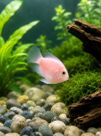 Polar White Parrot Cichlid