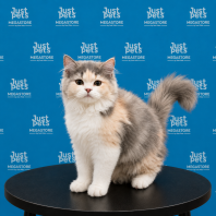 British Long Hair Calico