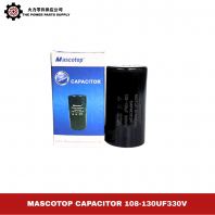 MASCOTOP Capacitor 108-130UF 330V for Air Conditioner & HVAC Systems | Durable High-Performance Motor Capacitor