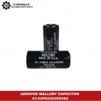 AEROVOX Mallory Capacitor 43-53FD 220/250VAC for Air Conditioner & HVAC Systems | Reliable Motor Start Capacitor