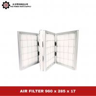 Air Filter 960 x 285 x 17 Replacement Filter for Air Conditioning Systems | Durable Air Filter