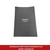 SUPERLON Standard Flat Sheet 4ft x 3ft x 1in + Adhesive | HVAC Insulation Sheet for Air-Cond & Ducting