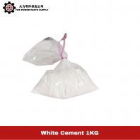 White Cement 1KG | Smooth Finish Cement for Wall Repair, Tile Gap Filling & DIY Use
