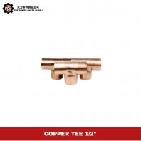 Copper Tee 1/2" | Durable Copper Tee Fitting for Aircond, HVAC & Refrigeration Piping