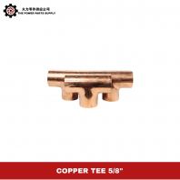 Copper Tee 5/8" | Durable Copper Tee Fitting for Aircond, HVAC & Refrigeration Piping