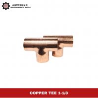 Copper Tee 1-1/8" | Durable Copper Tee Fitting for Aircond, HVAC & Refrigeration Piping