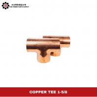 Copper Tee 1-5/8" | Durable Copper Tee Fitting for Aircond, HVAC & Refrigeration Piping