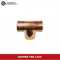 Copper Tee 2-5/8" | Durable Copper Tee Fitting for Aircond, HVAC & Refrigeration Piping