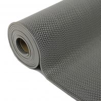 NON-SLIP ANTI-CORROSION RUBBER PLASTIC MAT, 5.5MM (GREY) X 90 X 100CM