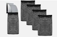 DRYER VENT LINT BAGS LIN TRAP (1 SET = 2PACK)