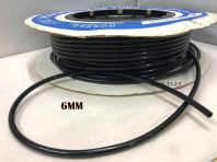AIR POLYURETHANE PU TUBING 6MM (COLOUR: BLACK)