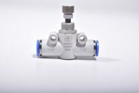 1 WAY FLOW CONTROL VALVE FESTO MODEL: GR-QS-8, P/N: 193970