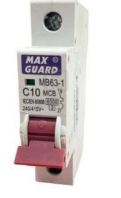 MAXGUARD 10A 1P - MINIATURE CIRCUIT BREAKER (MCB)