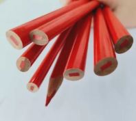 HB PENCIL OVAL RED