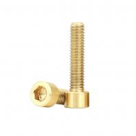 BRASS HEX SCREW, SIZE: M3 x 20MM