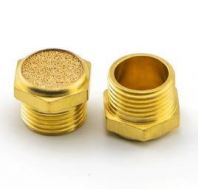 AIR FILTER BRASS SILENCER SIZE: 1/8''