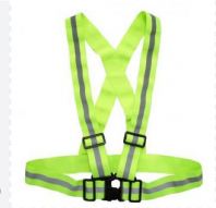 E7361 GREEN CLIP ON ELASTIC VEST NIETZ (SAFETY VEST)