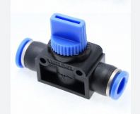 HVFF PNEUMATIC HAND ON / OFF VALVE, FOR 6MM TUBING (HVFF-6)