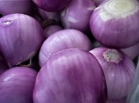 Peeled Big Red Onion