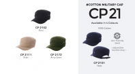 Cap 100% Cotton CP21
