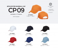 Cap 100% Polyester CP09