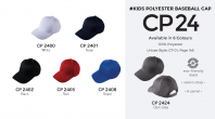 Cap 100% Polyester CP24