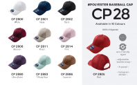 Cap 100% Polyester CP28