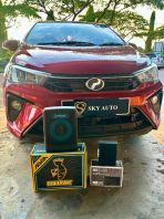 PERODUA BEZZA | MOHAWK MS ECO SERIES UNDER SEAT WOOFER