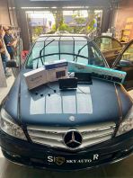 MERCEDES C180 | ALPINE ANDROID PLAYER 8GB+256GB 2K DISPLAY + 4G | DYNAVIN HD 360��SURROUND VIEW CAMERA