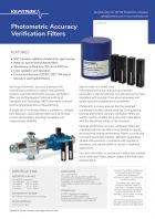 Photometric Accuracy Verification Filters