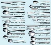 Cutlery Set S/steel Dining Table Cutlery Set (can separate)