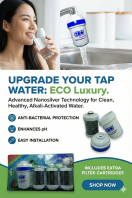 Tap water filter set