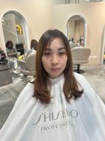 Hair cut and color makeover