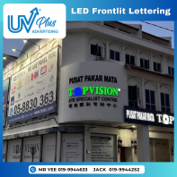 LED Frontlit Lettering | TOPVISION Eye Specialist Centre
