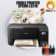 ( EDIBLE PRINTER ) Epson EcoTank L3210 All in One Ink Tank Printer for Edible Print , Cake Printer , for Edible Paper