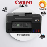 CANON Pixma G4770 Wireless All in One Refillable Ink Tank Printer (Print, Scan, Copy, Fax, Wifi)