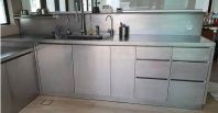 Stainless Steel Household Kitchen Cabinet