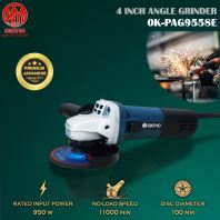 OKIYIO 4" ANGLE GRINDER 950W (Speed Adjustment Control) OKIYIO 4" ANGLE GRINDER 950W (Speed Adjustment Control)