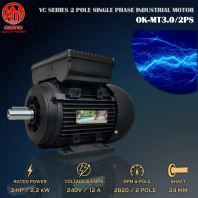OKIYIO 3HP ELECTRIC MOTOR 240V (HEAVY DUTY) OKIYIO 3HP ELECTRIC MOTOR 240V (HEAVY DUTY)
