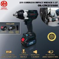 OKIYIO CORDLESS IMPACT WRENCH 1/2" (800N-m) OKIYIO CORDLESS IMPACT WRENCH 1/2" (800N-m)