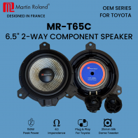 MARTIN ROLAND MR-T65C TOYOTA 6.5" 2-WAY COMPONENT SPEAKER