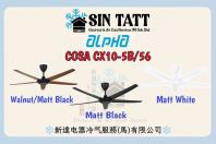 Alpha Ceiling Fan COSA CX10-5B/56