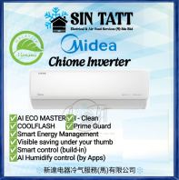 Midea Chione Inverter Air Conditioner 3.0HP (MSCH-30CRFN8-ID/MSCH-30CRFN8-OD)