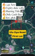 Ulu Oya Road ɽ�ص�Ƥ���� Mountain land for sale