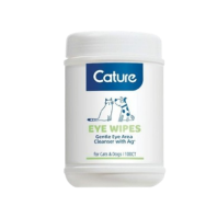 Cature Daily Care Pet Eye Wipes   100 Sheets